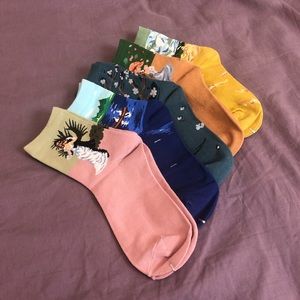 5 pairs Unique design Socks